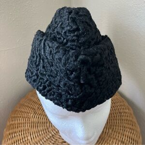 Vintage Knox New York Black Size Medium 7-7 1/8 High Quality